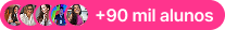 +90 mil alunos