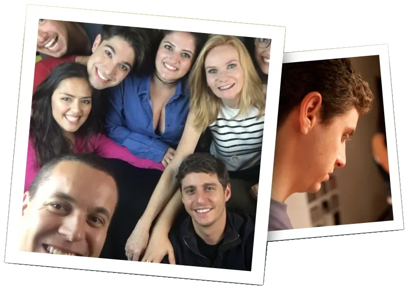 Turma reunida